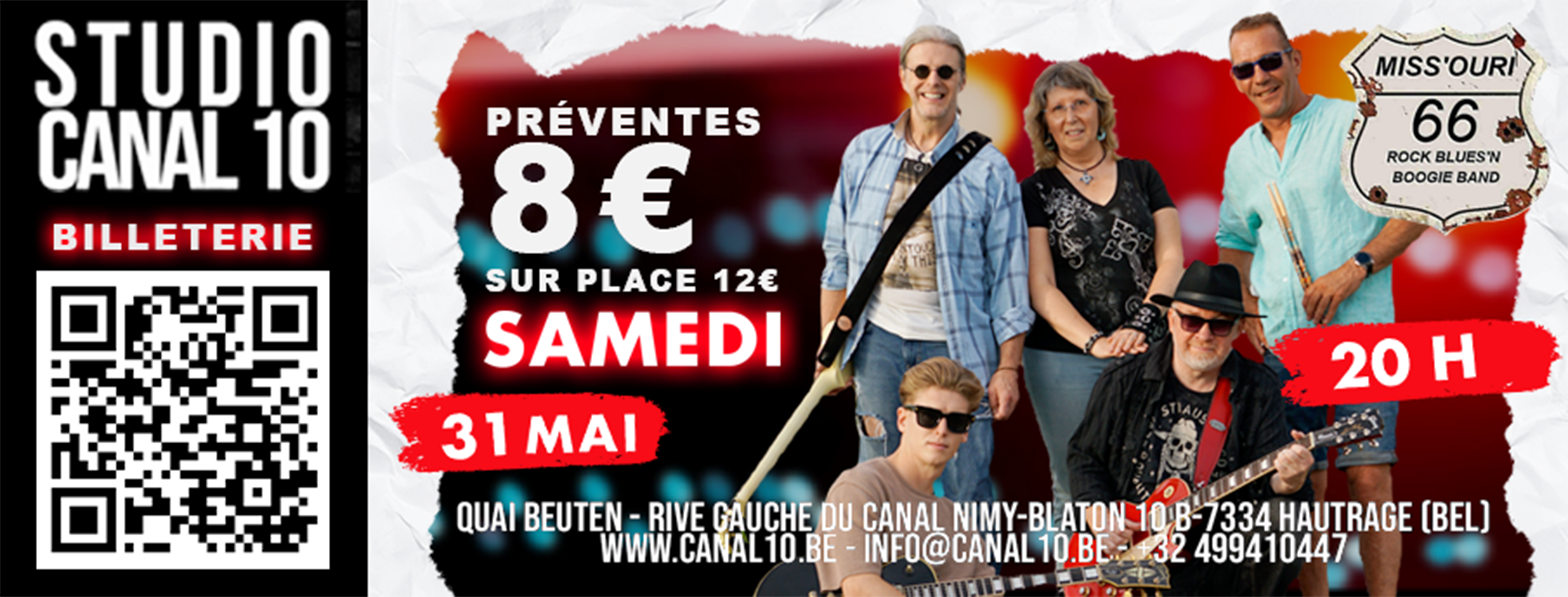 Venez assister au concert de Miss'ouri66